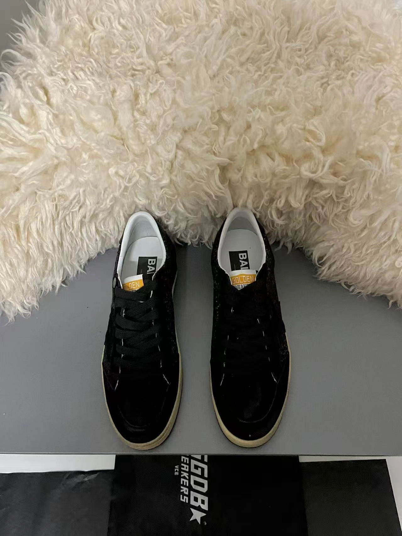 OOBB-- 6642 GWF00117.F003989.90100 Deluxe Brand Ballstar cowhide wool item:E-X018I2322